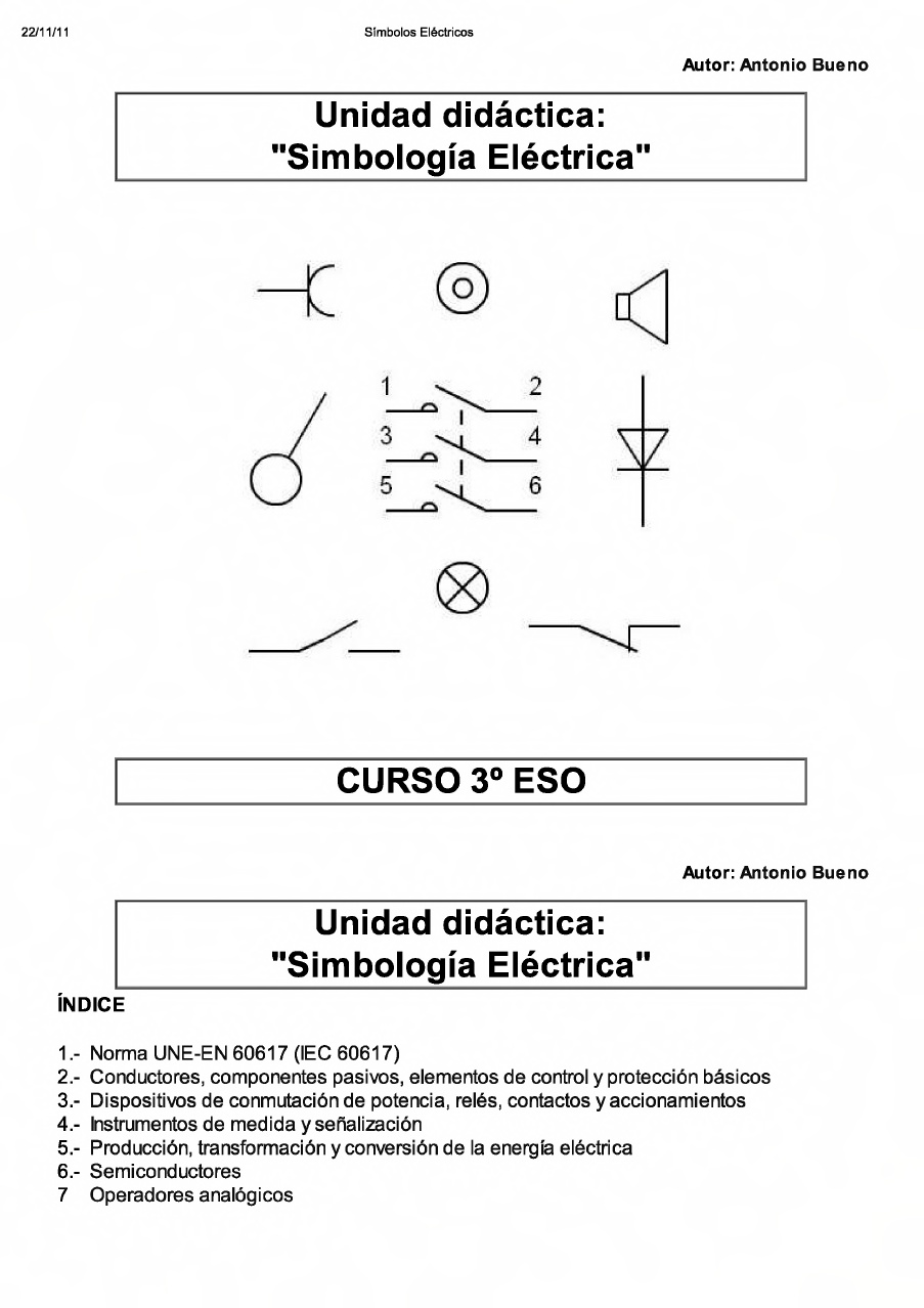 PDF) Símbolos Eléctricos 